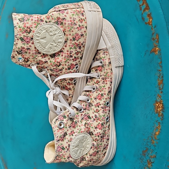 Converse Shoes - Converse Chuck Floral Print High-Top Sneakers